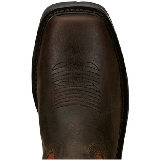 New ๐ Justin Men's Ricochet Waterproof Western Work ๐ฅพ Boots - Composite Toe Met Guard Dark Brown ๐ฅฐ 8 New ๐ Justin Men's Ricochet Waterproof Western Work ๐ฅพ Boots - Composite Toe Met Guard Dark Brown ๐ฅฐ - Image 6