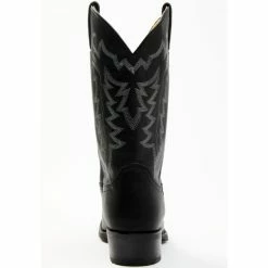 Deals 🧨 Justin Men's Hayne Cowhide Leather Western Boot - Round Toe Black 🔔 -Justin Shop unnamed file 617