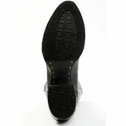 Deals 🧨 Justin Men's Hayne Cowhide Leather Western Boot - Round Toe Black 🔔 -Justin Shop unnamed file 619