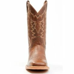 Coupon 🔔 Justin Men's Carsen Camel Brown Cowhide Performance Leather Western 🥾 Boots - Square Toe 🎁 -Justin Shop unnamed file 625