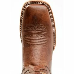 Coupon 🔔 Justin Men's Carsen Camel Brown Cowhide Performance Leather Western 🥾 Boots - Square Toe 🎁 -Justin Shop unnamed file 627