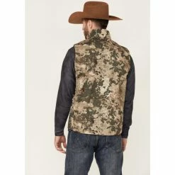 Cheapest 😉 Justin Men's Camo Print Austin Zip-Front Fleece Vest Camouflage 🔥 -Justin Shop unnamed file 674