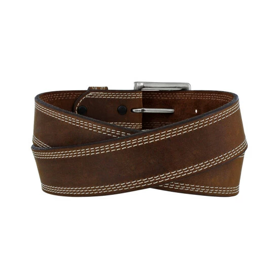 Best reviews of 😉 Justin Men's Triple Stitch Border Classic Belt Brown 😀 4 Best reviews of 😉 Justin Men's Triple Stitch Border Classic Belt Brown 😀 - Image 2