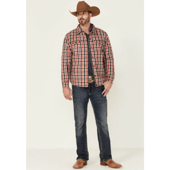 Best reviews of ๐ฅฐ Justin Men's Red & White Jackson Plaid Long Sleeve Snap ๐ Shirt Jacket Multi ๐คฉ 4 Best reviews of ๐ฅฐ Justin Men's Red & White Jackson Plaid Long Sleeve Snap ๐ Shirt Jacket Multi ๐คฉ - Image 2