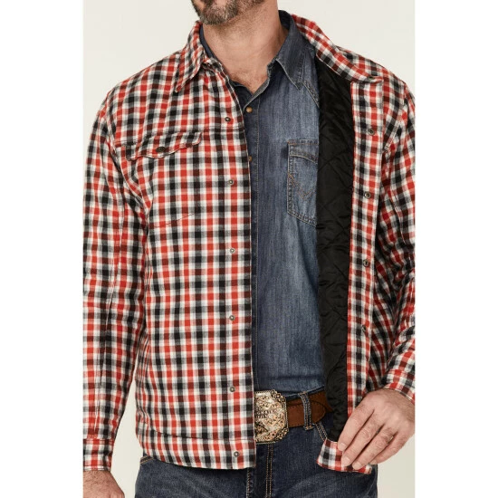 Best reviews of ๐ฅฐ Justin Men's Red & White Jackson Plaid Long Sleeve Snap ๐ Shirt Jacket Multi ๐คฉ 5 Best reviews of ๐ฅฐ Justin Men's Red & White Jackson Plaid Long Sleeve Snap ๐ Shirt Jacket Multi ๐คฉ - Image 3