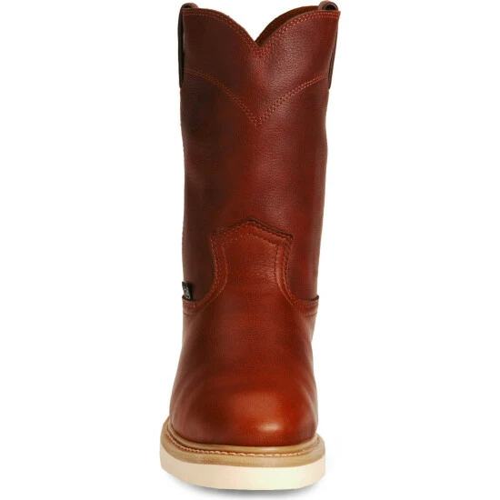 Buy ❤️ Justin Men's Axe Electrical Hazard Light Duty Pull-On Work 🥾 Boots - Steel Toe Tan 💯 7 Buy ❤️ Justin Men's Axe Electrical Hazard Light Duty Pull-On Work 🥾 Boots - Steel Toe Tan 💯 - Image 5