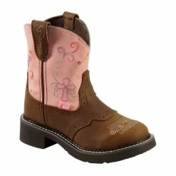 Best reviews of 👏 Justin 👧 Girls' Gypsy Light Up Cross Embroidered Western 🥾 Boots Bay Apache 🛒