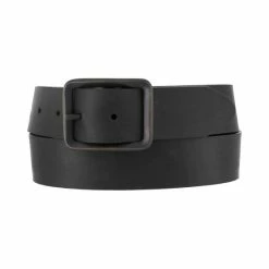 Best deal 👏 Justin Chippewa Men's Black Buckskin Leather Belt ⭐