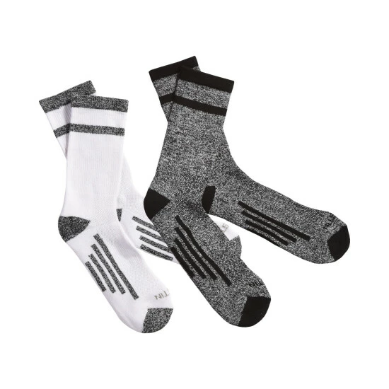 Promo 🔥 Justin Men's JUSTDRY Half Cushion 2-Pair 🧦 Socks Black ⌛ 3 Promo 🔥 Justin Men's JUSTDRY Half Cushion 2-Pair 🧦 Socks Black ⌛