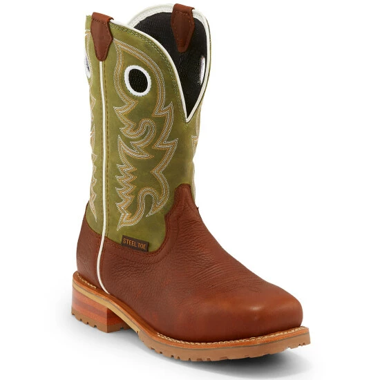 Best Pirce 👍 Justin Men's Marshal Agave Western Work 🥾 Boots - Steel Toe Cognac ⭐ 3 Best Pirce 👍 Justin Men's Marshal Agave Western Work 🥾 Boots - Steel Toe Cognac ⭐