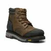 Hot Sale 👍 Justin Men's Warhawk Waterproof Work 🥾 Boots - Composite Toe Tan 🔔