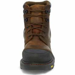 Hot Sale 👍 Justin Men's Warhawk Waterproof Work 🥾 Boots - Composite Toe Tan 🔔 -Justin Shop unnamed file 798