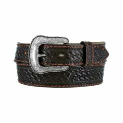 Top 10 ๐ Justin Men's Brown Beaumont Western Belt ๐ฅฐ