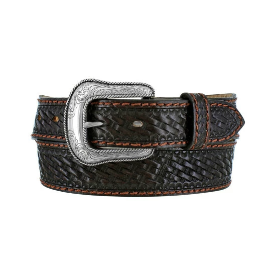 Top 10 👏 Justin Men's Brown Beaumont Western Belt 🥰 3 Top 10 👏 Justin Men's Brown Beaumont Western Belt 🥰