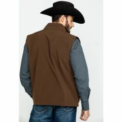 New ๐ Justin Men's Chocolate Laminated Bonded Vest ๐คฉ 9 New ๐ Justin Men's Chocolate Laminated Bonded Vest ๐คฉ -Justin Shop unnamed file 818