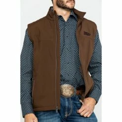 New ๐ Justin Men's Chocolate Laminated Bonded Vest ๐คฉ 11 New ๐ Justin Men's Chocolate Laminated Bonded Vest ๐คฉ -Justin Shop unnamed file 820