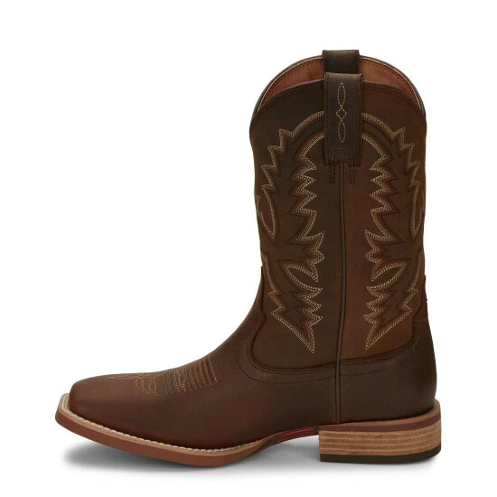 Best Sale ๐ Justin Men's Tallyman Brown Western ๐ฅพ Boots - Broad Square Toe ๐ 5 Best Sale ๐ Justin Men's Tallyman Brown Western ๐ฅพ Boots - Broad Square Toe ๐ - Image 3