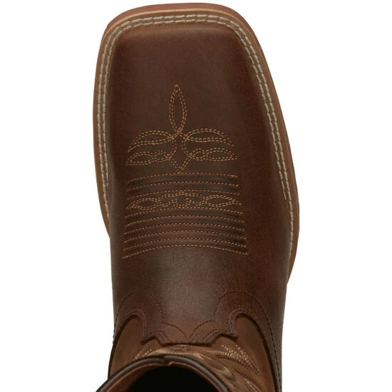 Best Sale ๐ Justin Men's Tallyman Brown Western ๐ฅพ Boots - Broad Square Toe ๐ 8 Best Sale ๐ Justin Men's Tallyman Brown Western ๐ฅพ Boots - Broad Square Toe ๐ - Image 6