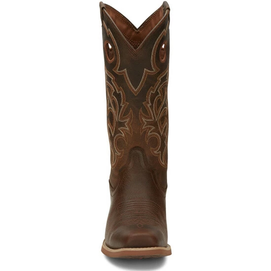 New ๐ Justin Men's Puncher Brown Western ๐ฅพ Boots - Wide Square Toe ๐ 7 New ๐ Justin Men's Puncher Brown Western ๐ฅพ Boots - Wide Square Toe ๐ - Image 5