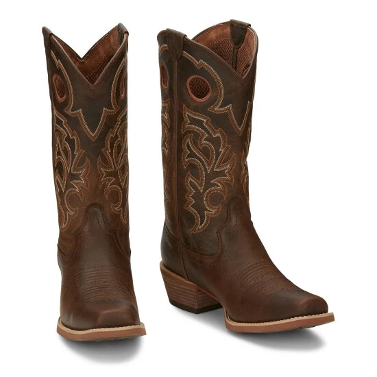 New ๐ Justin Men's Puncher Brown Western ๐ฅพ Boots - Wide Square Toe ๐ 10 New ๐ Justin Men's Puncher Brown Western ๐ฅพ Boots - Wide Square Toe ๐ - Image 8