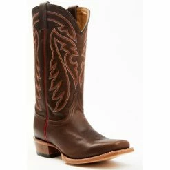 Cheap 🔔 Justin Men's Brindle Western 🥾 Boots - Square Toe Brown 🧨