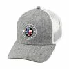 Budget 😀 Justin Men's Heather Grey Fort Worth Texas Logo Patch Mesh-Back Ball Cap 👍 -Justin Shop unnamed file 841