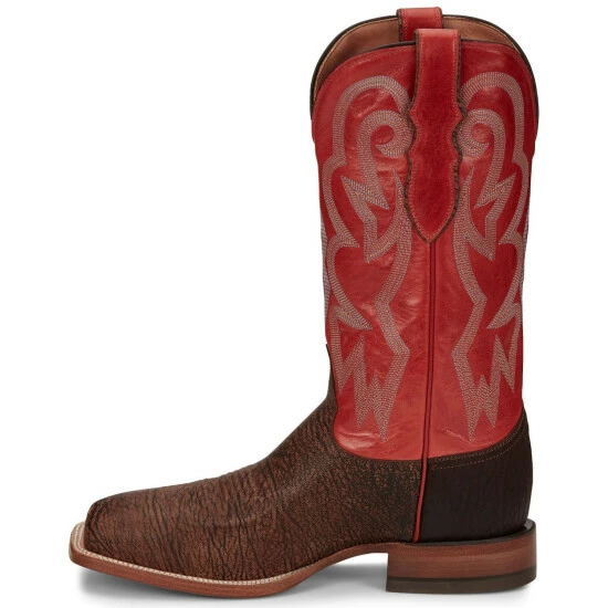 Hot Sale ๐ Justin Men's Mingus Walnut Western ๐ฅพ Boots - Broad Square Toe Tan ๐ 5 Hot Sale ๐ Justin Men's Mingus Walnut Western ๐ฅพ Boots - Broad Square Toe Tan ๐ - Image 3
