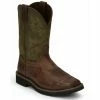 Coupon 🌟 Justin Men's Keavan Waterproof Western Work 🥾 Boots - Steel Toe Brown ❤️ -Justin Shop unnamed file 882