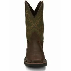 Coupon 🌟 Justin Men's Keavan Waterproof Western Work 🥾 Boots - Steel Toe Brown ❤️ -Justin Shop unnamed file 885