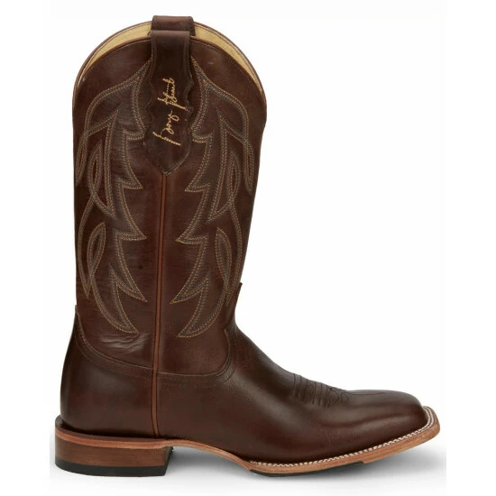 Coupon ✔️ Justin Men's Honkytonkville Western 🥾 Boots - Wide Square Toe Brown ⭐ 4 Coupon ✔️ Justin Men's Honkytonkville Western 🥾 Boots - Wide Square Toe Brown ⭐ - Image 2