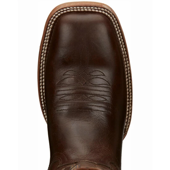 Coupon ✔️ Justin Men's Honkytonkville Western 🥾 Boots - Wide Square Toe Brown ⭐ 8 Coupon ✔️ Justin Men's Honkytonkville Western 🥾 Boots - Wide Square Toe Brown ⭐ - Image 6