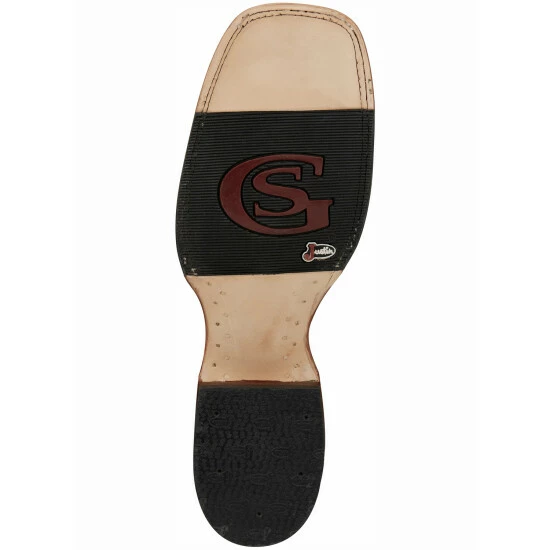 Coupon ✔️ Justin Men's Honkytonkville Western 🥾 Boots - Wide Square Toe Brown ⭐ 9 Coupon ✔️ Justin Men's Honkytonkville Western 🥾 Boots - Wide Square Toe Brown ⭐ - Image 7