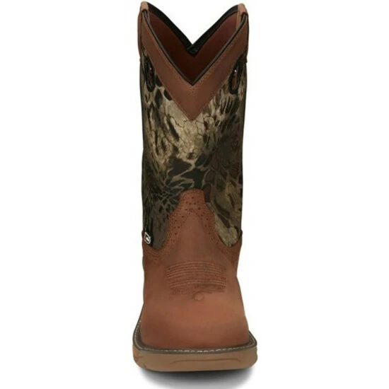 Flash Sale ๐ Justin Men's Rush Western Work ๐ฅพ Boots - Soft Toe Brown ๐ 6 Flash Sale ๐ Justin Men's Rush Western Work ๐ฅพ Boots - Soft Toe Brown ๐ - Image 4