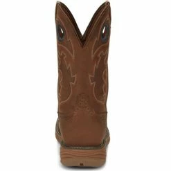 Hot Sale ✨ Justin Men's Rush Barley Western Work 🥾 Boots - Soft Toe Brown 🧨 -Justin Shop unnamed file 927