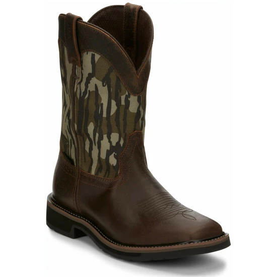 Best Sale ๐ Justin Men's Trekker Waterproof Western Work ๐ฅพ Boots - Soft Toe Brown โค๏ธ 3 Best Sale ๐ Justin Men's Trekker Waterproof Western Work ๐ฅพ Boots - Soft Toe Brown โค๏ธ