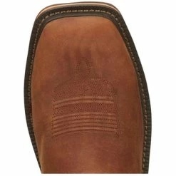 Best Pirce 👏 Justin Men's Resistor Western Work 🥾 Boots - Composite Toe Russett 🎁 -Justin Shop unnamed file 935