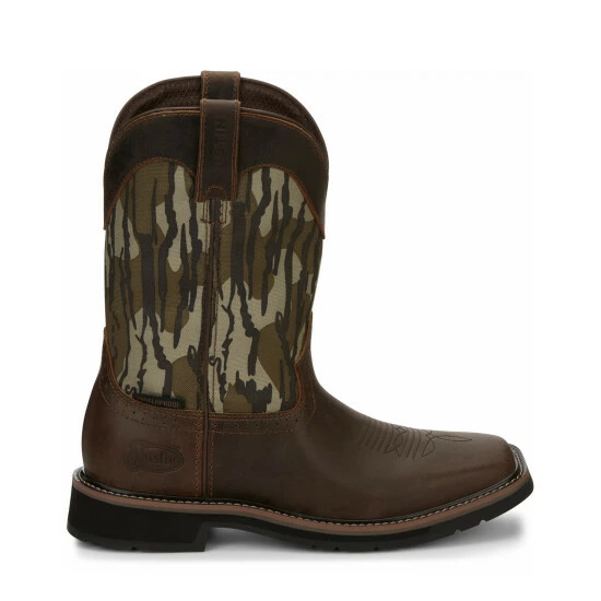 Best Sale ๐ Justin Men's Trekker Waterproof Western Work ๐ฅพ Boots - Soft Toe Brown โค๏ธ 4 Best Sale ๐ Justin Men's Trekker Waterproof Western Work ๐ฅพ Boots - Soft Toe Brown โค๏ธ - Image 2