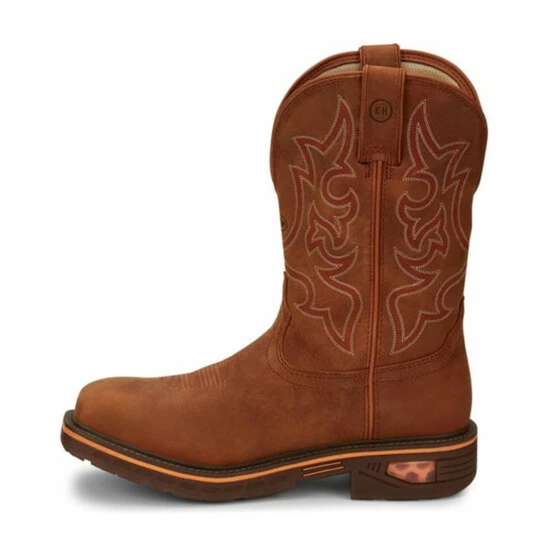 Hot Sale ๐ฏ Justin Men's Resistor Russet Waterproof Western Work ๐ฅพ Boots - Nano Composite Toe Russett ๐ 5 Hot Sale ๐ฏ Justin Men's Resistor Russet Waterproof Western Work ๐ฅพ Boots - Nano Composite Toe Russett ๐ - Image 3