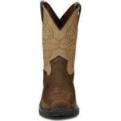 Hot Sale 🔔 Justin Men's Ricochet Pecan Western Work 🥾 Boots - Composite Toe 💯 -Justin Shop unnamed file 954