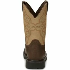Hot Sale 🔔 Justin Men's Ricochet Pecan Western Work 🥾 Boots - Composite Toe 💯 -Justin Shop unnamed file 955