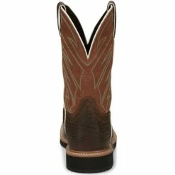 Promo 👍 Justin Men's Dalhart Waterproof Western Work 🥾 Boots - Soft Toe Brown 😀 -Justin Shop unnamed file 970