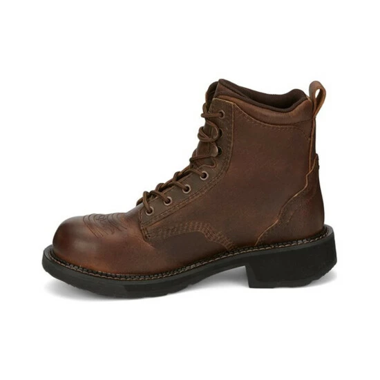 Best reviews of 🤩 Justin 👩 Women's Reamy Waterproof Work 🥾 Boots - Nano Composite Toe Brown ⭐ 5 Best reviews of 🤩 Justin 👩 Women's Reamy Waterproof Work 🥾 Boots - Nano Composite Toe Brown ⭐ - Image 3